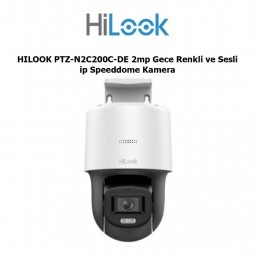 HILOOK PTZ-N2C200C-DE 2mp Gece Renkli ve Sesli ip Speeddome Kamera